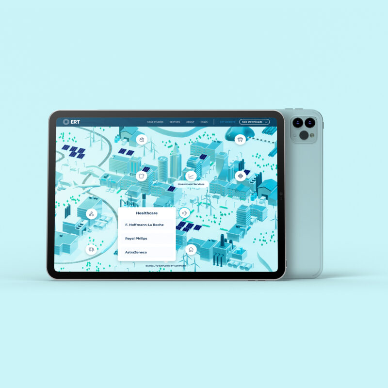 Corporate & Annual Reports- ERT Green deal ipad 