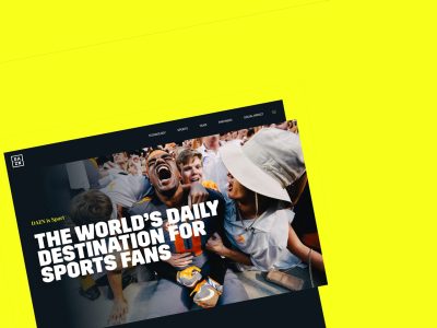 Crafting Creating a digital presence for sports broadcaster DAZN