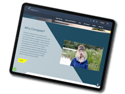 Fifteen years of website design and Umbraco development for Compass Group