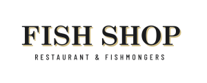Fish Shop Restaurant logo in black