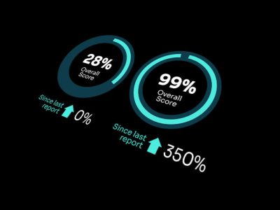 A score increase was achieved for overall accessibility from 28% to 99%